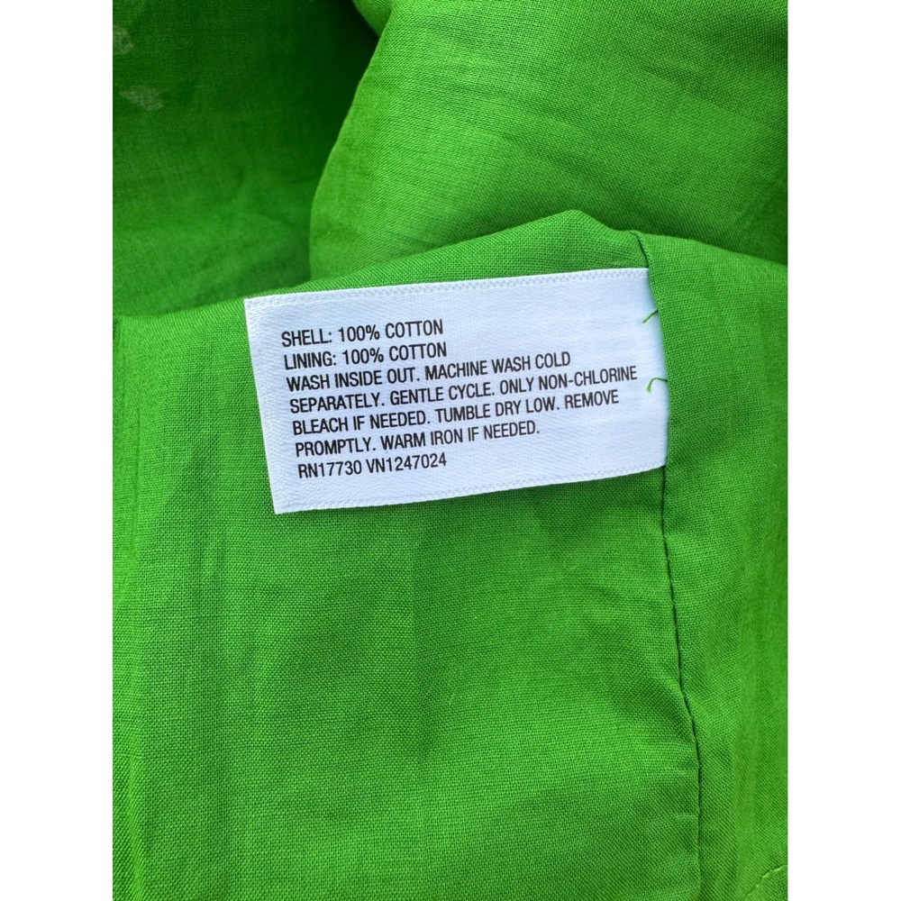 Kate Spade New York Target Green Eyelet Midi Skirt Cotton XS 20th Anniversary - Picture 5 of 7
